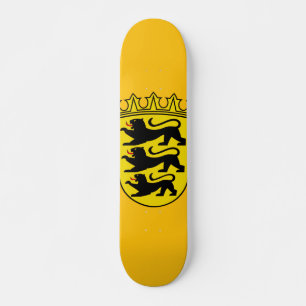 Skate Casaco de armas do Estado alemão Baden-Wuremberg