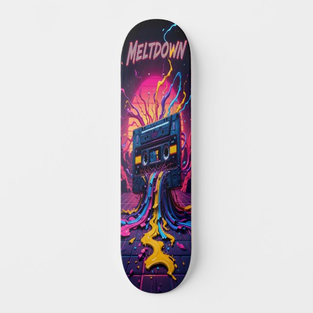 Skate Cassette Meltdown - Retro Vibes Edition 3 (Frente)