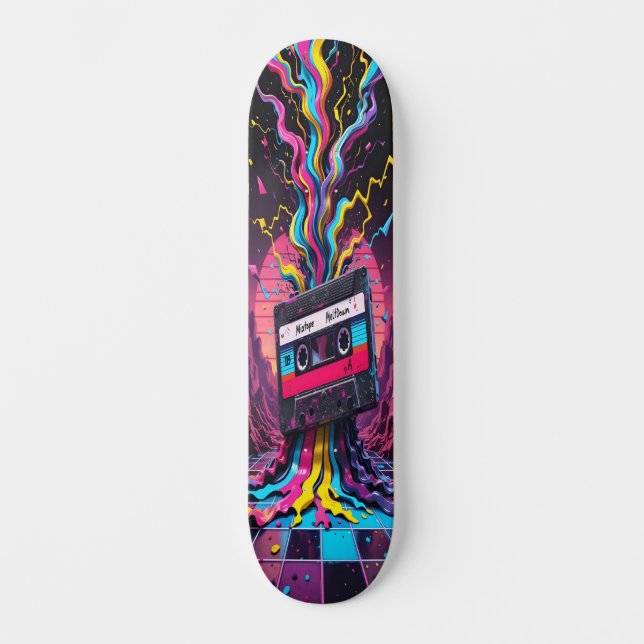 Skate Cassette Meltdown - Retro Vibes Edition 4 (Frente)