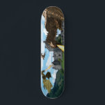 Skate Castelo Medieval do Dragão Wyvern<br><div class="desc">Este design pode ser personalizado escolhendo a opção personalizar para adicionar texto ou fazer outras alterações. Se este produto tiver a opção de transferir o design para outro item, ajuste o design para o ajustado, se necessário. Entre em contato comigo em colorflowcreations@gmail.com se desejar usar este design em outro produto...</div>