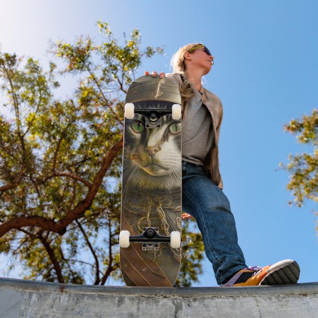 Skate Cat Samurai. (Ao ar livre 1)