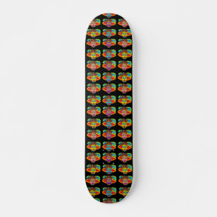 Skate Catrina Crânio de Açúcar