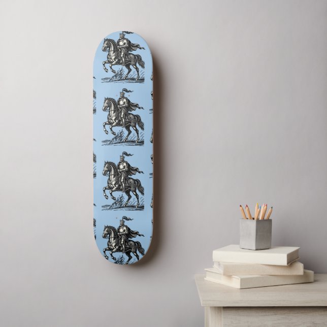 Skate Cavalgada Real de Berith (Arte de parede)
