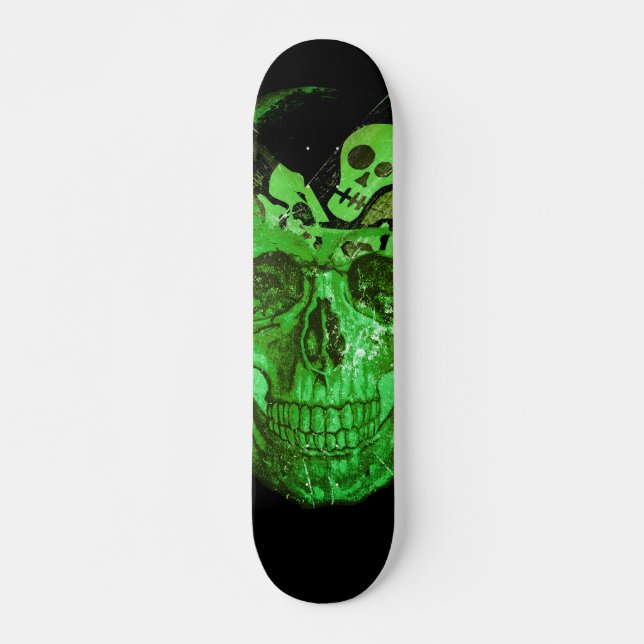 Skate Caveira de Halloween #3 (Frente)