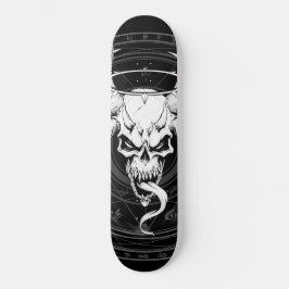 Skate Caveira Divina da Morte (Preto)