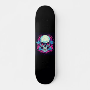 Skate Caveira Emo