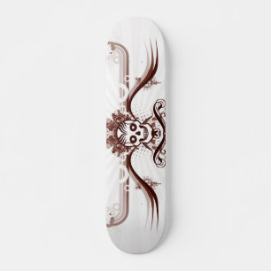Skate "Caveira sorridente"