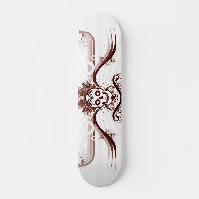 Skate "Caveira sorridente" (Frente)