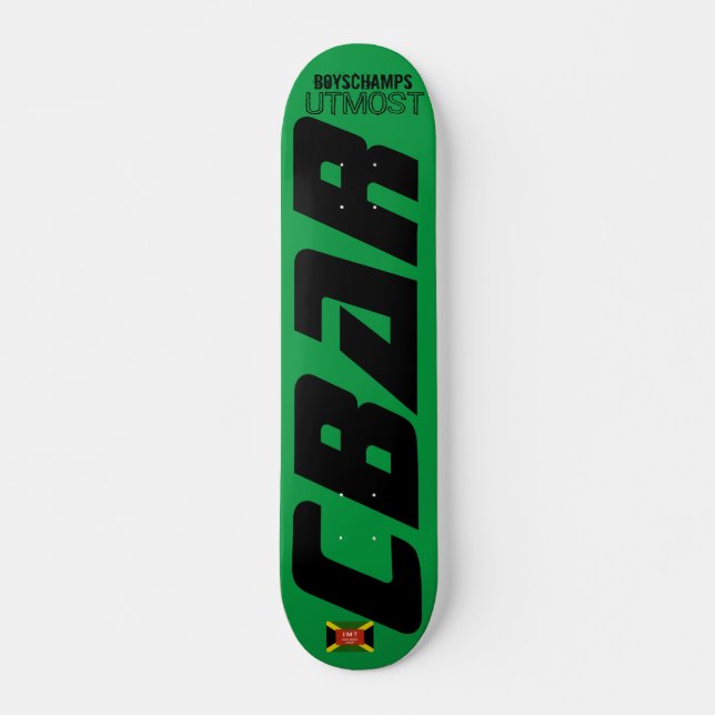 Skate CBAR UTMOST skateboard, deck de 7 ¾" (Frente)