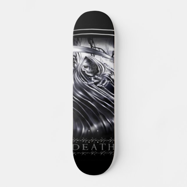 Skate Ceifador Negro de Morte KRW (Frente)