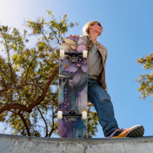 Skate Cervos abstratos em redemoinho
