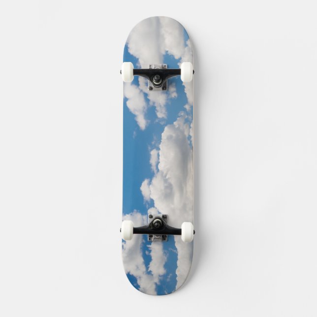 Skate Céu azul nublado (Frente)