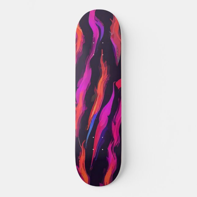 Skate Chamada Neon Fire (Frente)