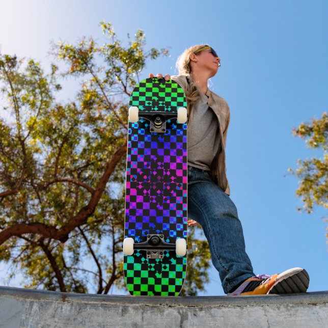 Skate Checkered Twist por Kenneth Yoncich (Ao ar livre 1)