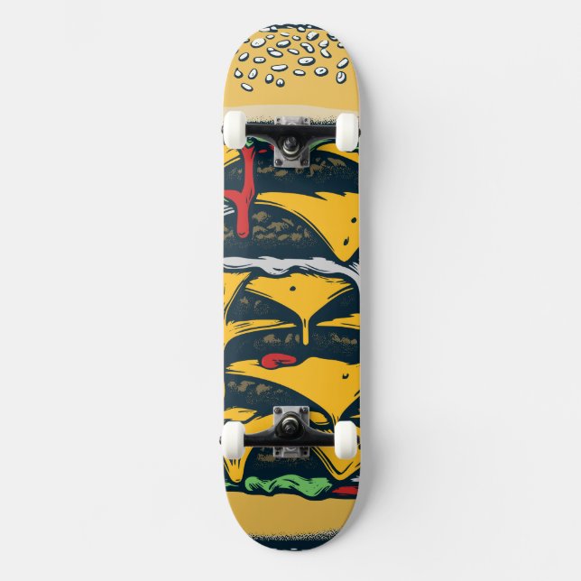 Skate Cheeseburger Grande (Frente)