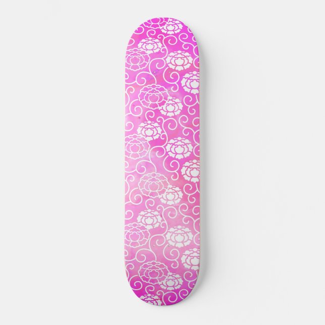 Skate Chem 5 Peonias Rosa (Frente)