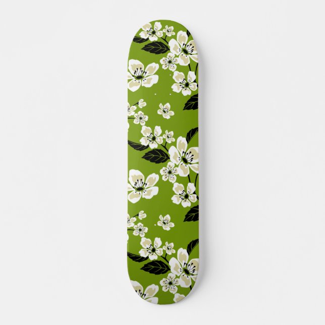 SKATE CHERRY BLOSSOM - SAKURA (MATCHA GREEN) (Frente)