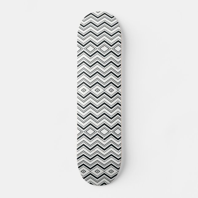 Skate Chevron e Diamantes (Frente)