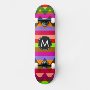 Skate Chevron na moda listra o teste padrão #25