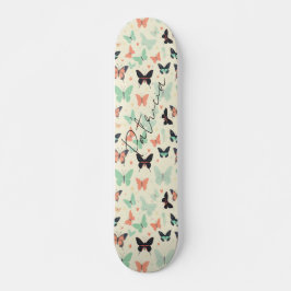 Skate Chic da Borboleta de Pastel Girassol