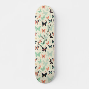 Skate Chic da Borboleta de Pastel Girassol