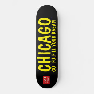 SKATE CHICAGO GO!! SKATEBOARDS / JMT SKATEBOARDS