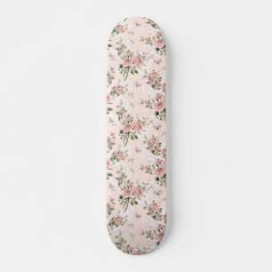 Skate Chique, chic francês, vintage,floral,rústico,pi