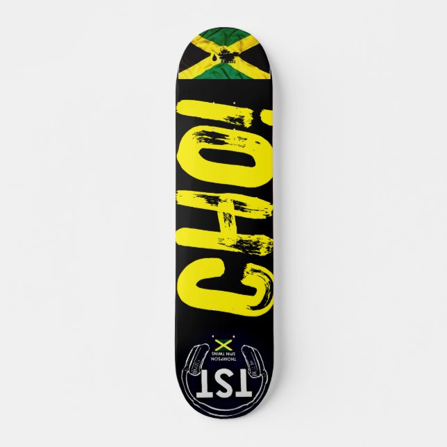 Skate CHO !7 3/4 pol Tabuleiro (Frente)