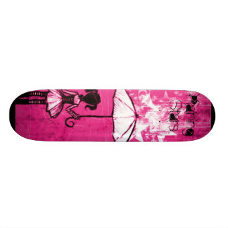Skate Chovendo estrelas