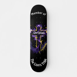 Skate Christian Skater Membro Personalizado do Leão