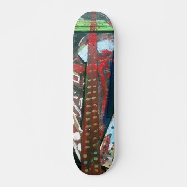 Skate Cidade Abstrata (Frente)