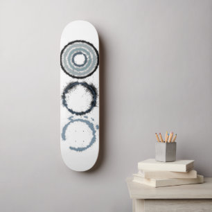 Skate Cinza Star Burst