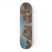 Círculo de Pedras no Lago Tahoe Impressionismo