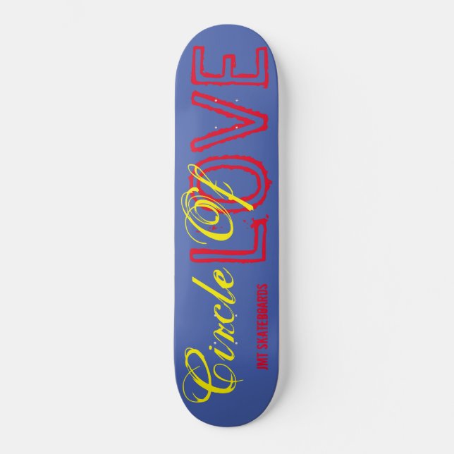 SKATE CÍRCULO DO AMOR SKATEBOARDS / JMT (Frente)