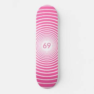 Skate Círculos Anos - Adicione suas cores / número / l