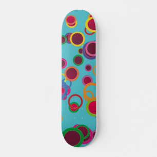 Skate Círculos Coloridos