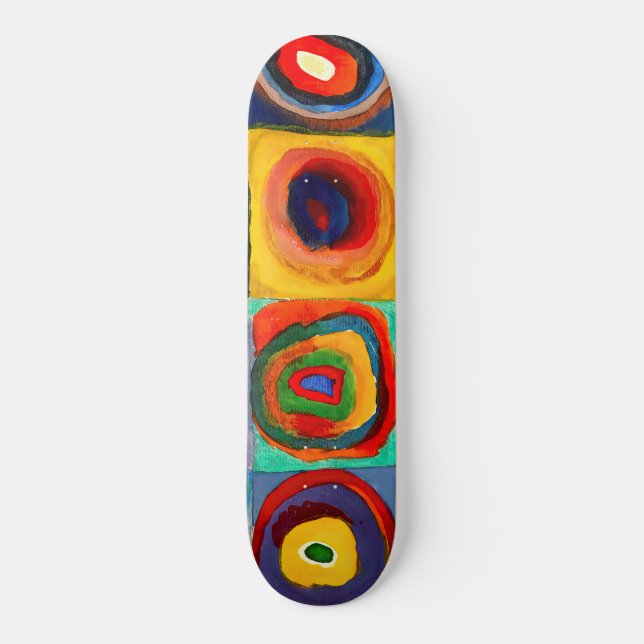 Skate círculos de Wassily Kandinsky (Frente)
