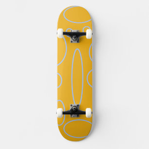 Skate Círculos Loops em Laranja
