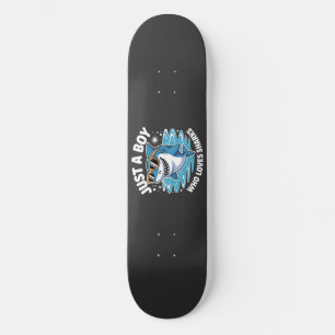 Skate Citação Divertida de Tubarão