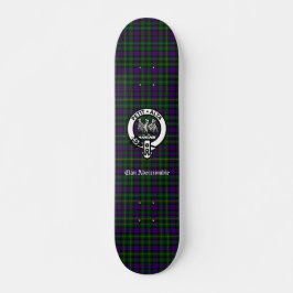 Skate Clan Abercrombie Tartan & Crest
