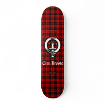 Clan Brodie Crest Crachá e Tartan