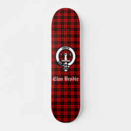 Skate Clan Brodie Crest Crachá e Tartan