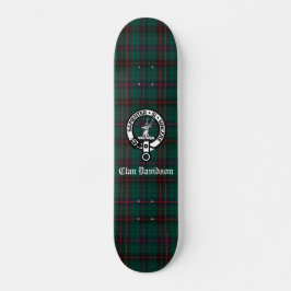 Skate Clan Davidson Crest Crachá e Tartan
