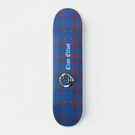 Skate Clan Elliot Crest Crachá & Tartan