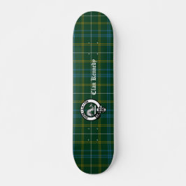 Skate Clan Kennedy Crest Crachá & Tartan