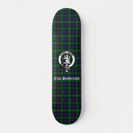 Skate Clan Sutherland Crest & Tartan
