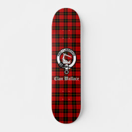 Skate Clan Wallace Crest Crachá e Tartan