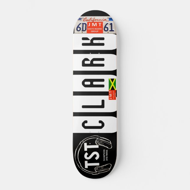 SKATE CLARK SKATEBOARDS / JMT EUA (Frente)
