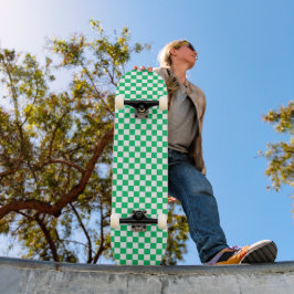 Skate Classic green checkered 