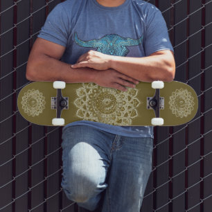 Skate Clássico Colorosamente Mandala Índia Estilo 4